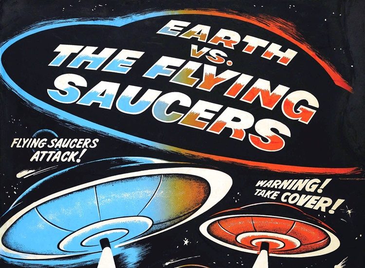 Earth vs. the Flying Saucers poster