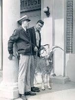 Andy Griffith and Don Knotts