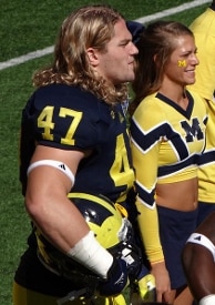 Jake_Ryan_and_Michigan_cheerleader by Cbl62
