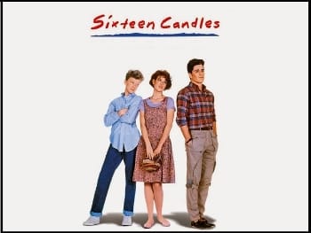 sixteen candles poster