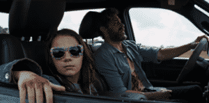 Dafne Keen (X-23) and Hugh Jackman in Logan (2017)