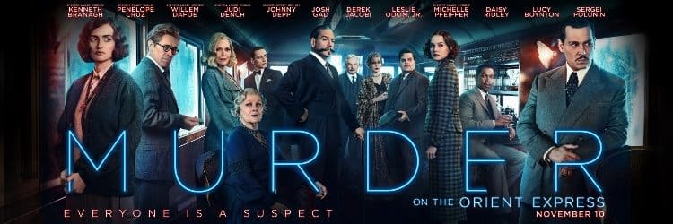 murder on the orient express 2017 poster