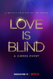 love is blind small poster