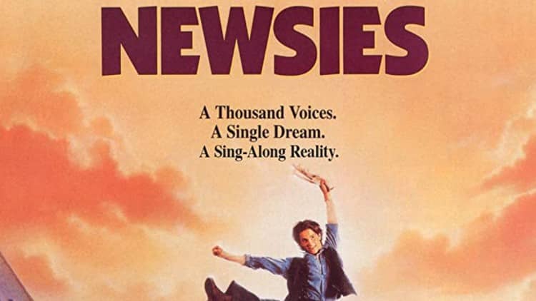 Newsies 1992 Starring Christian Bale Movie Rewind