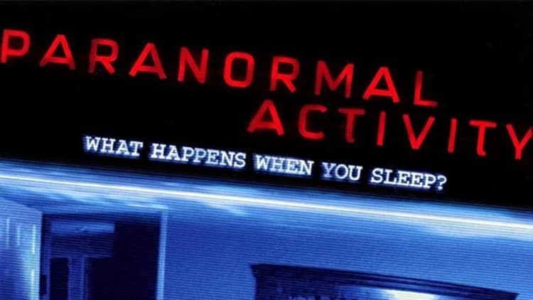 paranormal activity poster