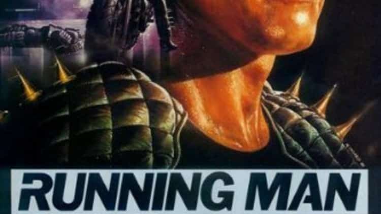 the running man poster