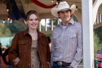 Odessa Young and James Marsden in The Stand 2021