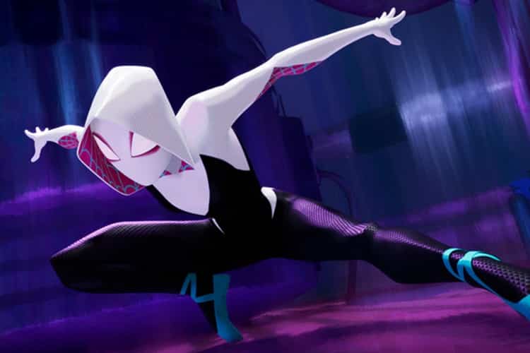 Spider-Gwen (aka Gwen Stacy) in Into The Spider-Verse