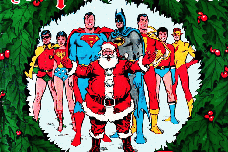 Cover of Christmas with the Superheroes