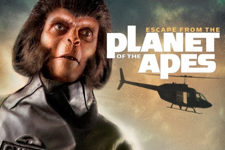escape from the planet of the apes poster
