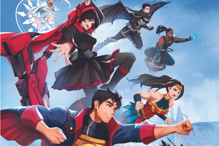Justice League x RWBY poster
