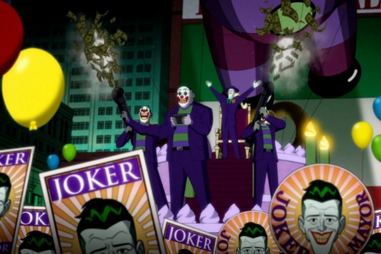 The Joker, running for Gotham Mayor