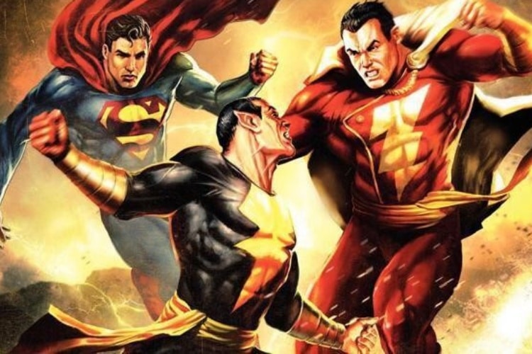 Superman, Shazam, and Black Adam star in a DC Showcase.